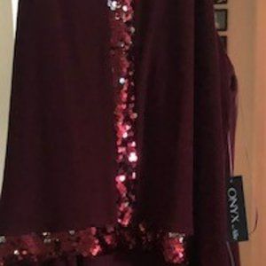 Maroon, dress